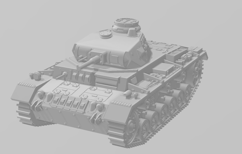 panzer III F tourelle 3.7cm