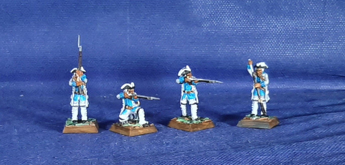 Figurines 1/72 HÄT Infanterie De Ligne Française 1805 - Lot De Plomb, Pour Maquettisme & Wargame
